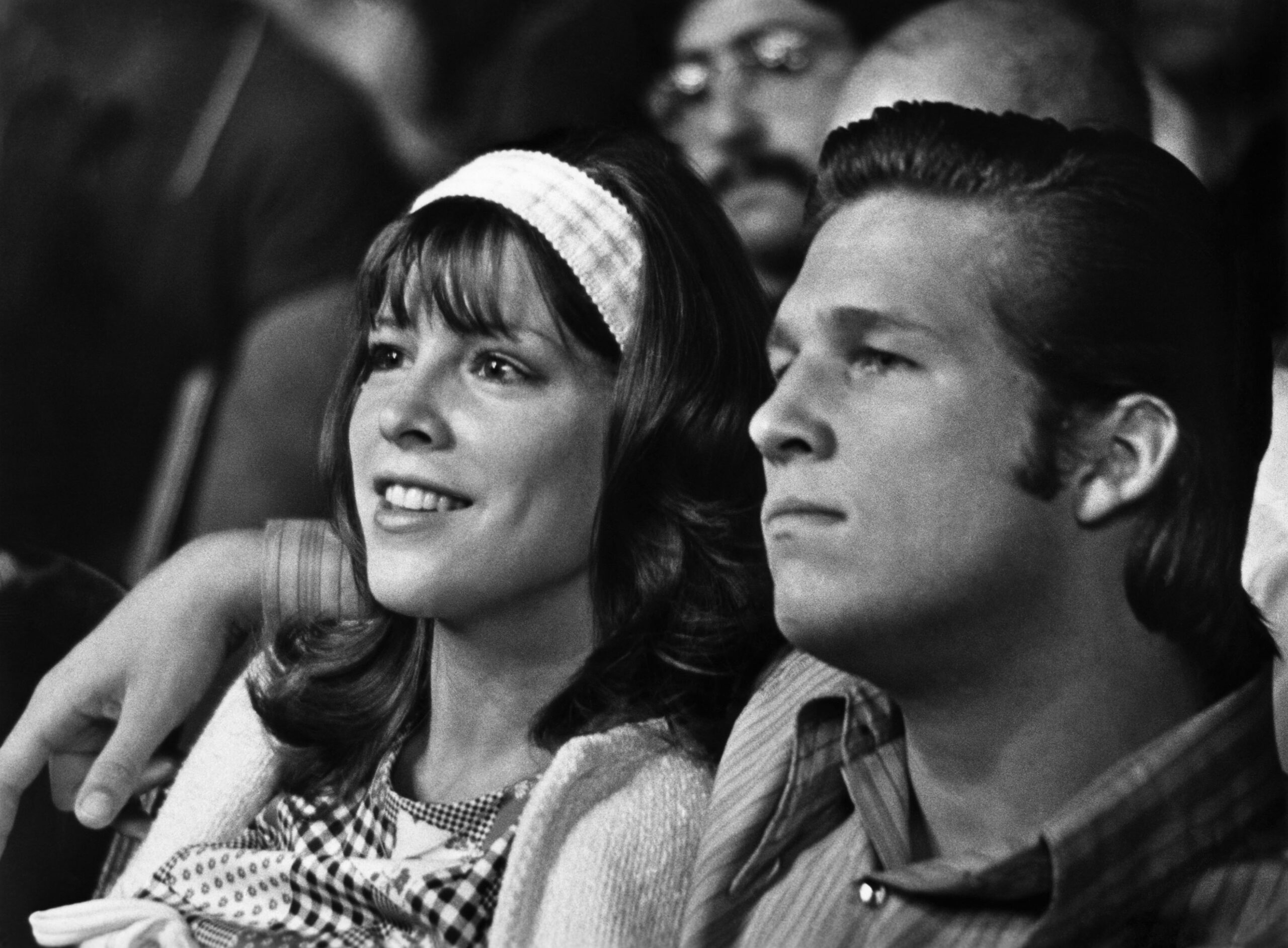 FAT CITY, Candy Clark, Jeff Bridges, 1972