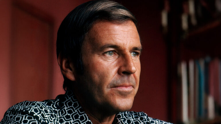 Paul Lynde of THE PAUL LYNDE SHOW, at home, 1972.