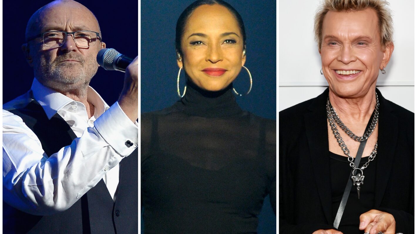 Rock & Roll Hall of Fame’s 2026 Inductees Include Phil Collins, Billy Idol, Sade, & More