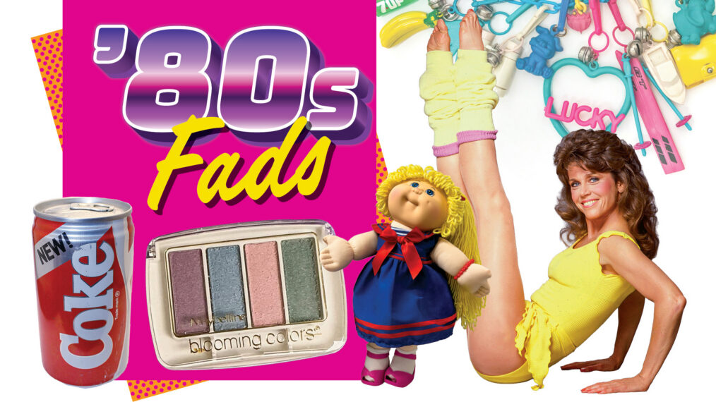 1980s Fads Collage