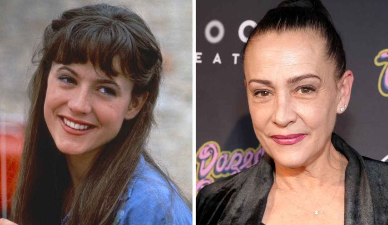 Michelle Burke, 1993. ph: Gabor Szitanyi / ©Gramercy Pictures / Courtesy Everett Collection; Michelle Burke attends the 30th Anniversary Screening Of "Dazed And Confused" at The Contemporary Austin - Jones Center on September 28, 2024 in Austin, Texas. (Photo by Amy E. Price/Getty Images)