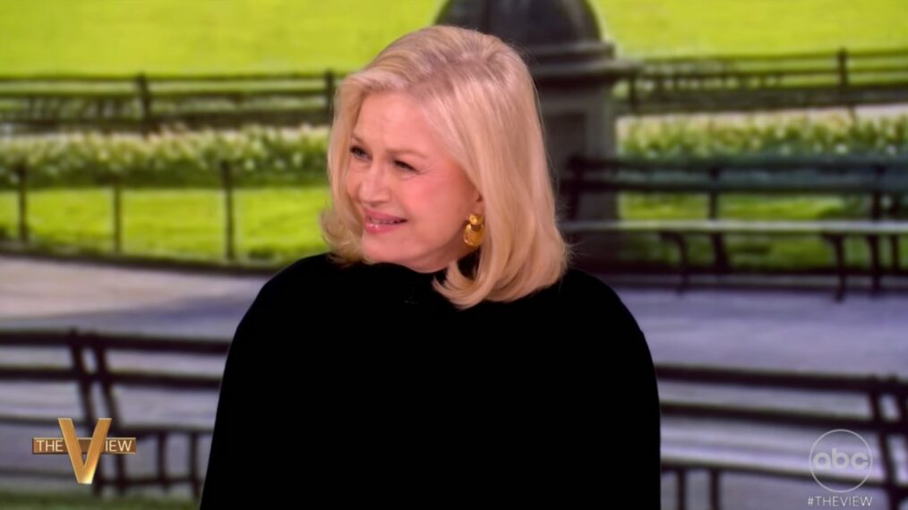 Diane Sawyer on The View