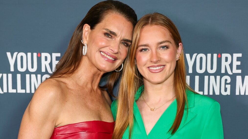 Brooke Shields and Rowan Henchy