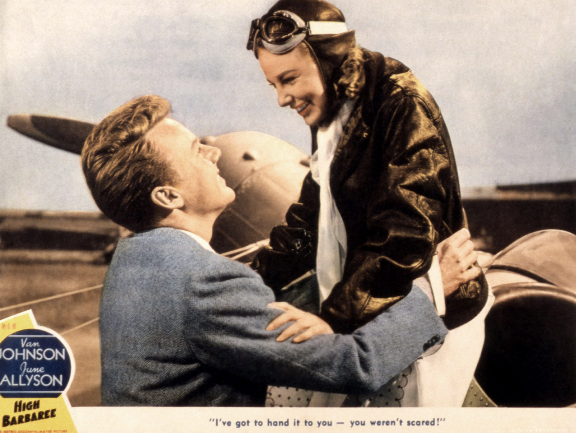 HIGH BARBAREE, Van Johnson, June Allyson, 1947