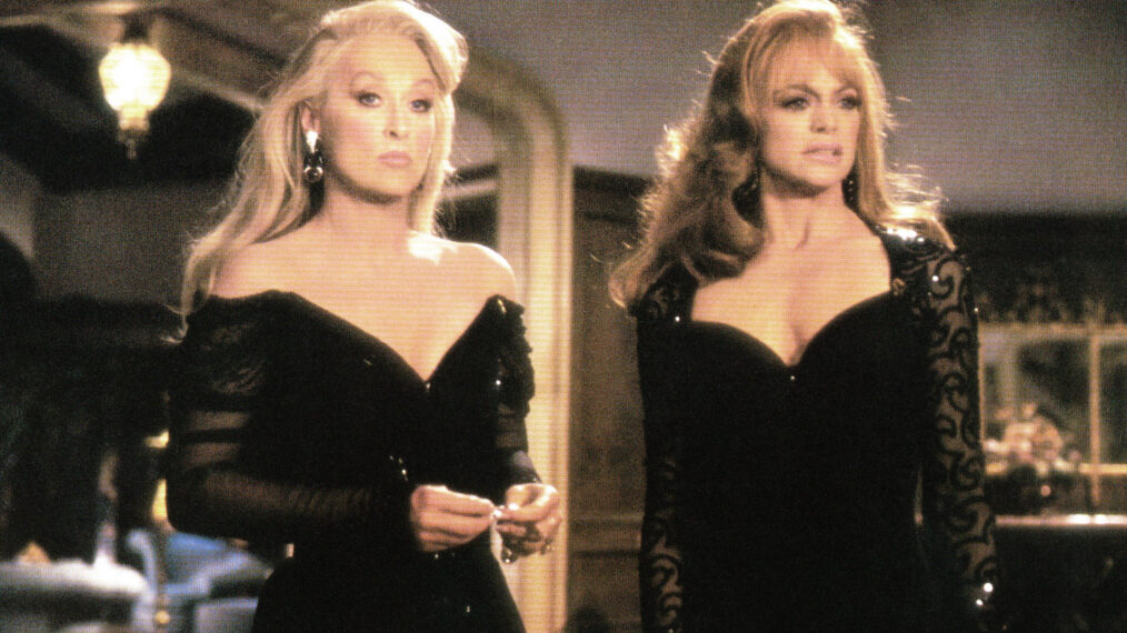 DEATH BECOMES HER, Meryl Streep and Goldie Hawn