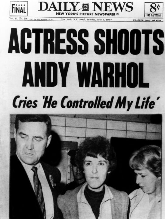 I SHOT ANDY WARHOL, Valerie Solanas (center), 1996