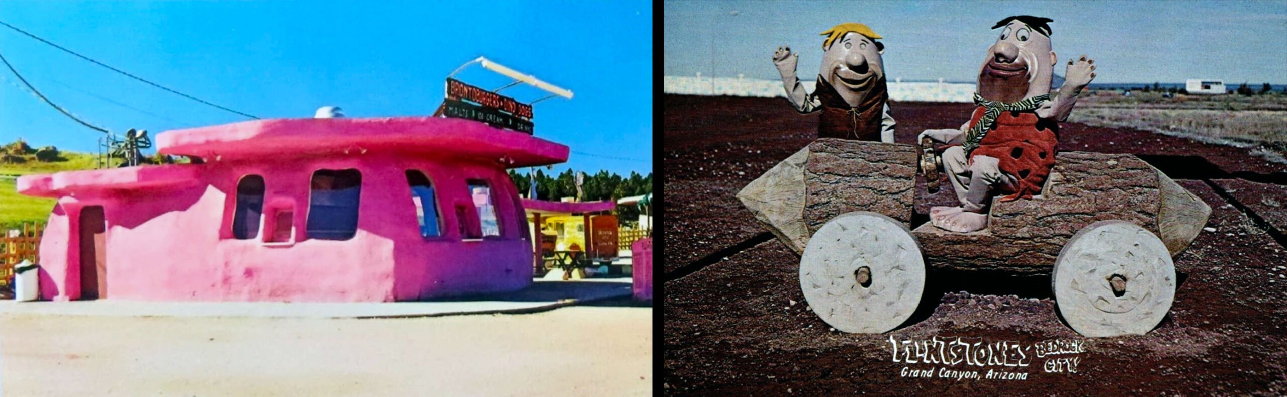 Bedrock City Postcards