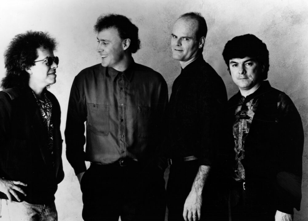 Bruce Hornsby, Bruce Hornsby (2nd from left), 1990s.