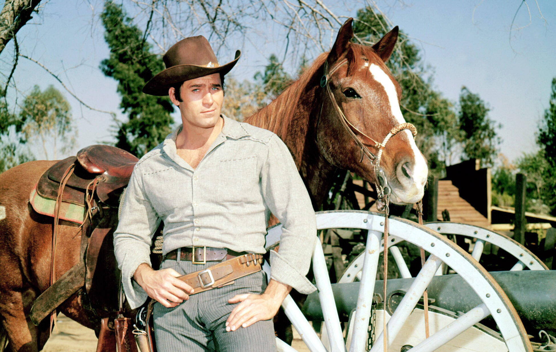 CHEYENNE, Clint Walker, Brandy (the horse), 1955-63