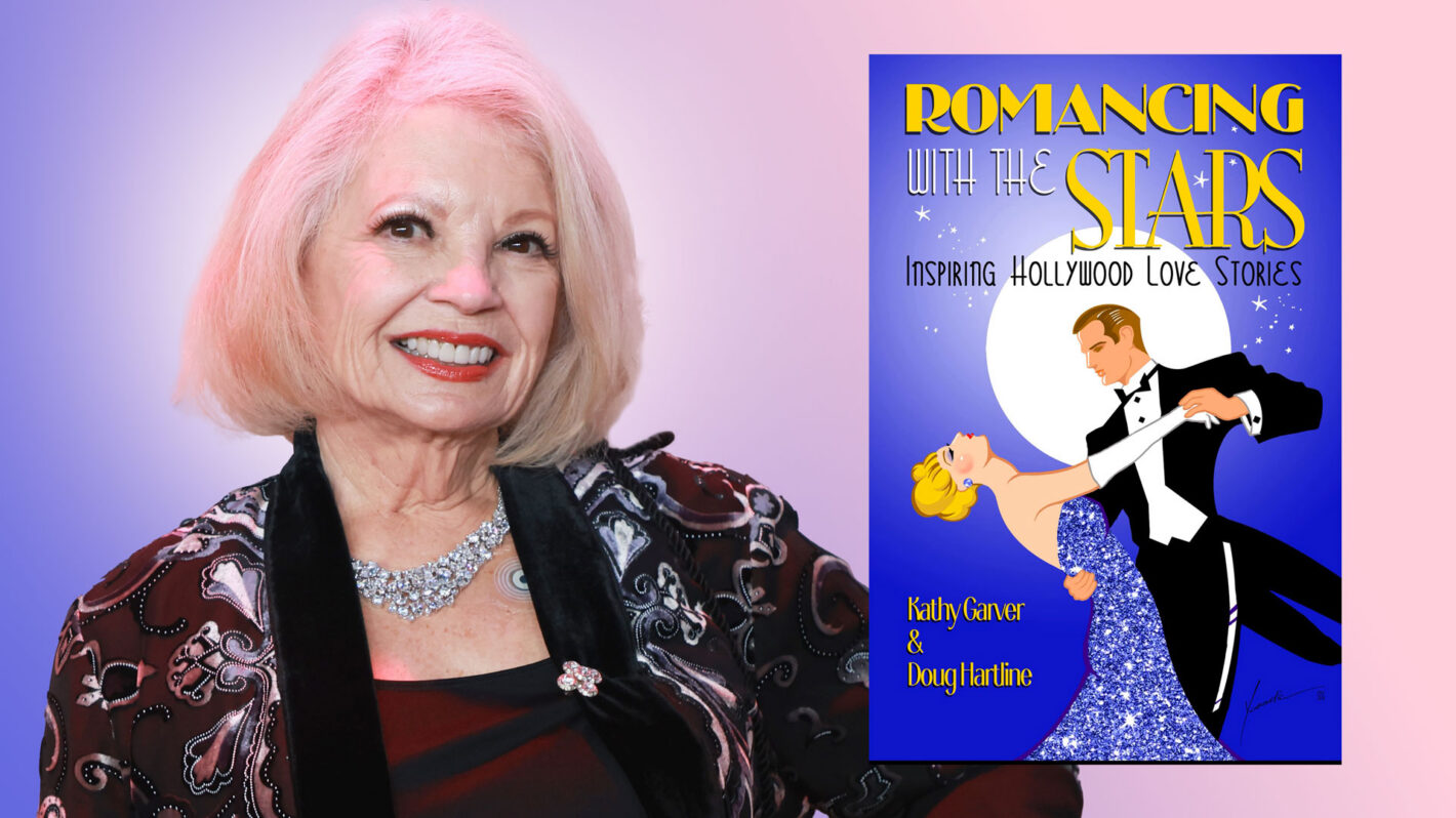 Kathy Garver with her latest book in 2026