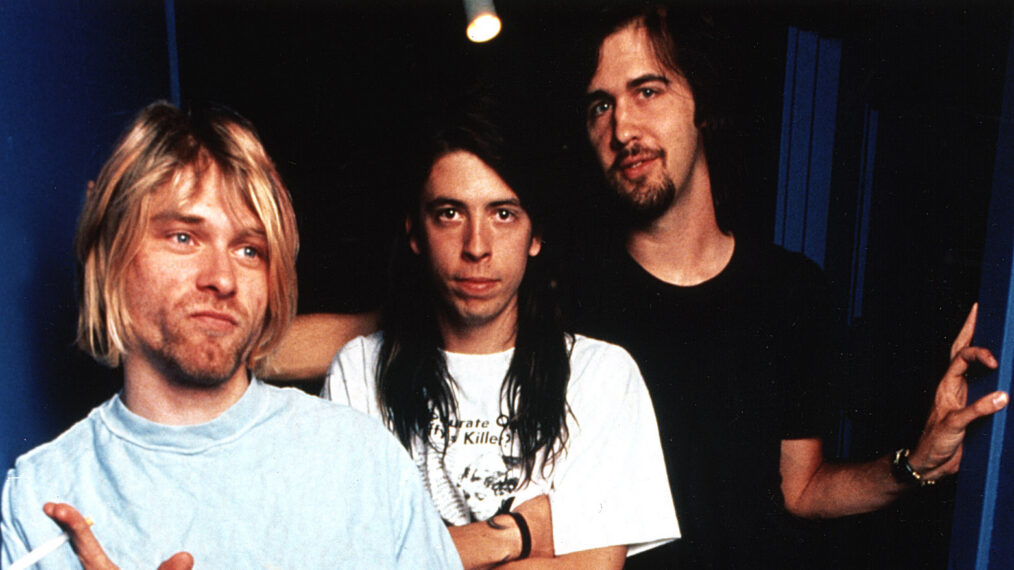 NIRVANA, Kurt Cobain, Krist Novoselic, Dave Grohl, circa 1990s. FOR EDITORIAL USE ONLY