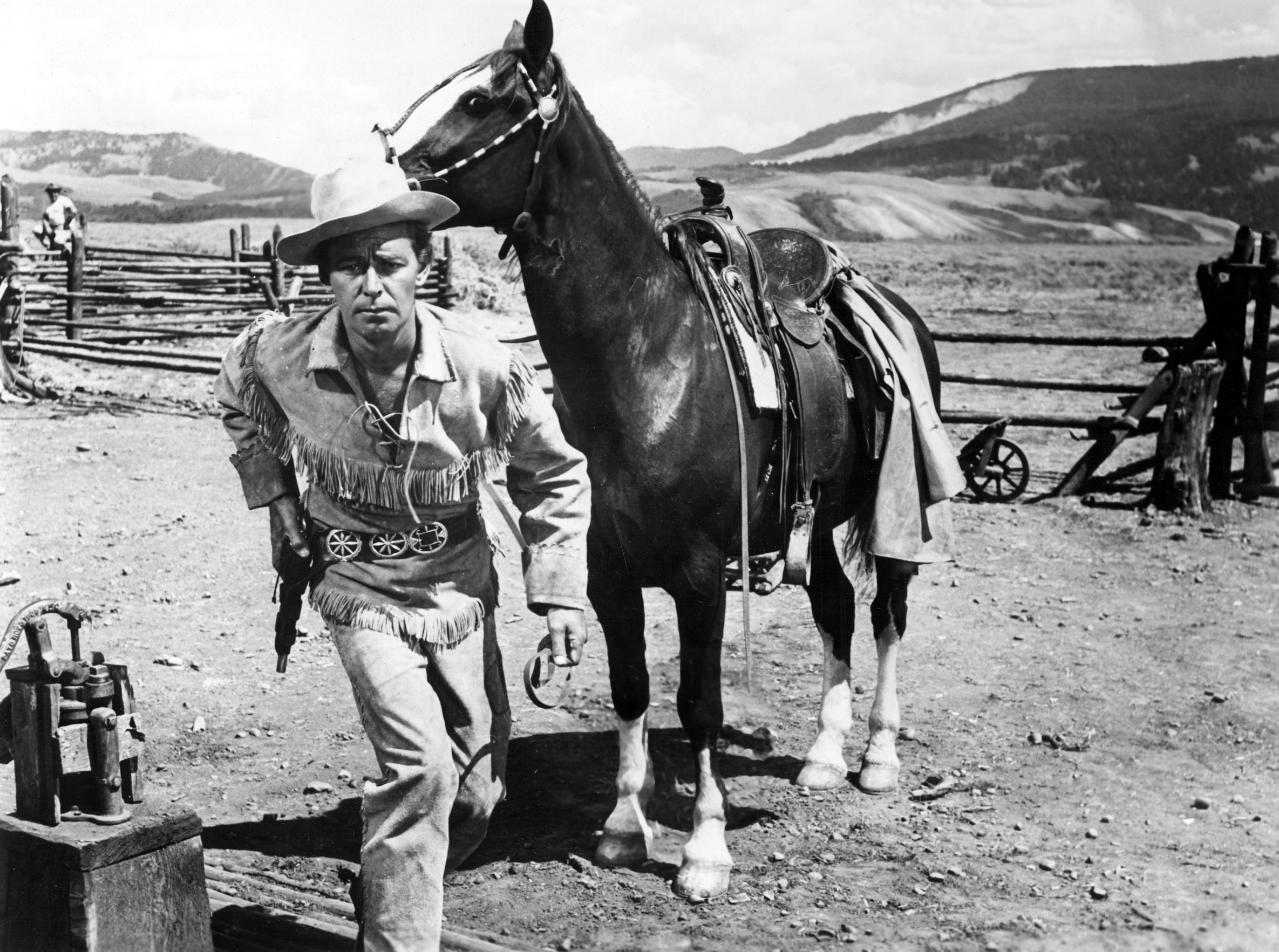 SHANE, Alan Ladd, 1953