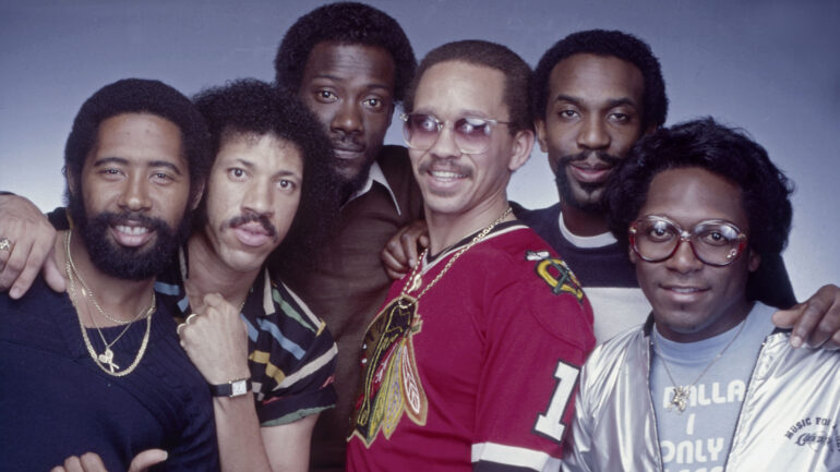 Los Angeles - MAY 1980: Members of Commodores poses for a portrait inLos Angeles, California.