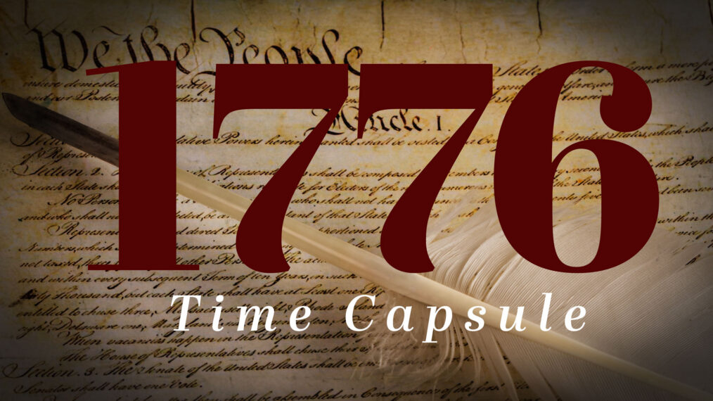 1776 Time Capsule Graphic