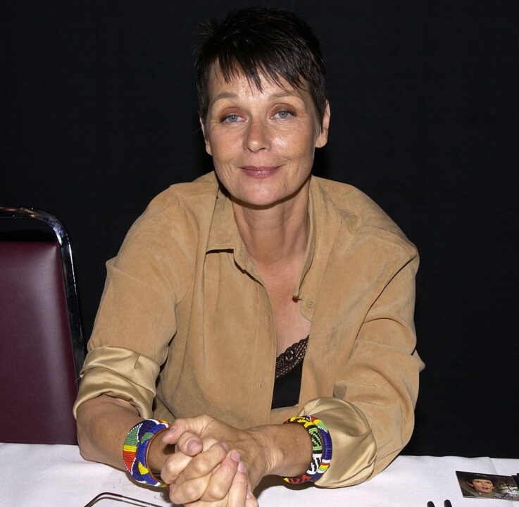 Carolyn Seymour during 15th Anniversary of "Star Trek: The Next Generation" Convention - Day 3 at Pasadena Civic Auditorium in Pasadena, California, United States