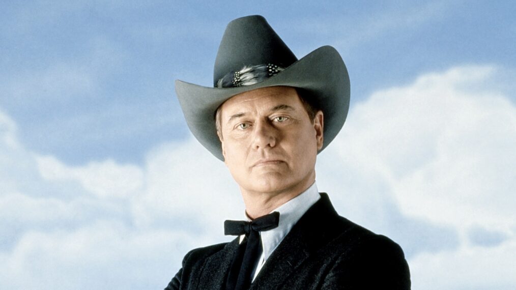 DALLAS, Larry Hagman, 1978-91 (1982 photo).