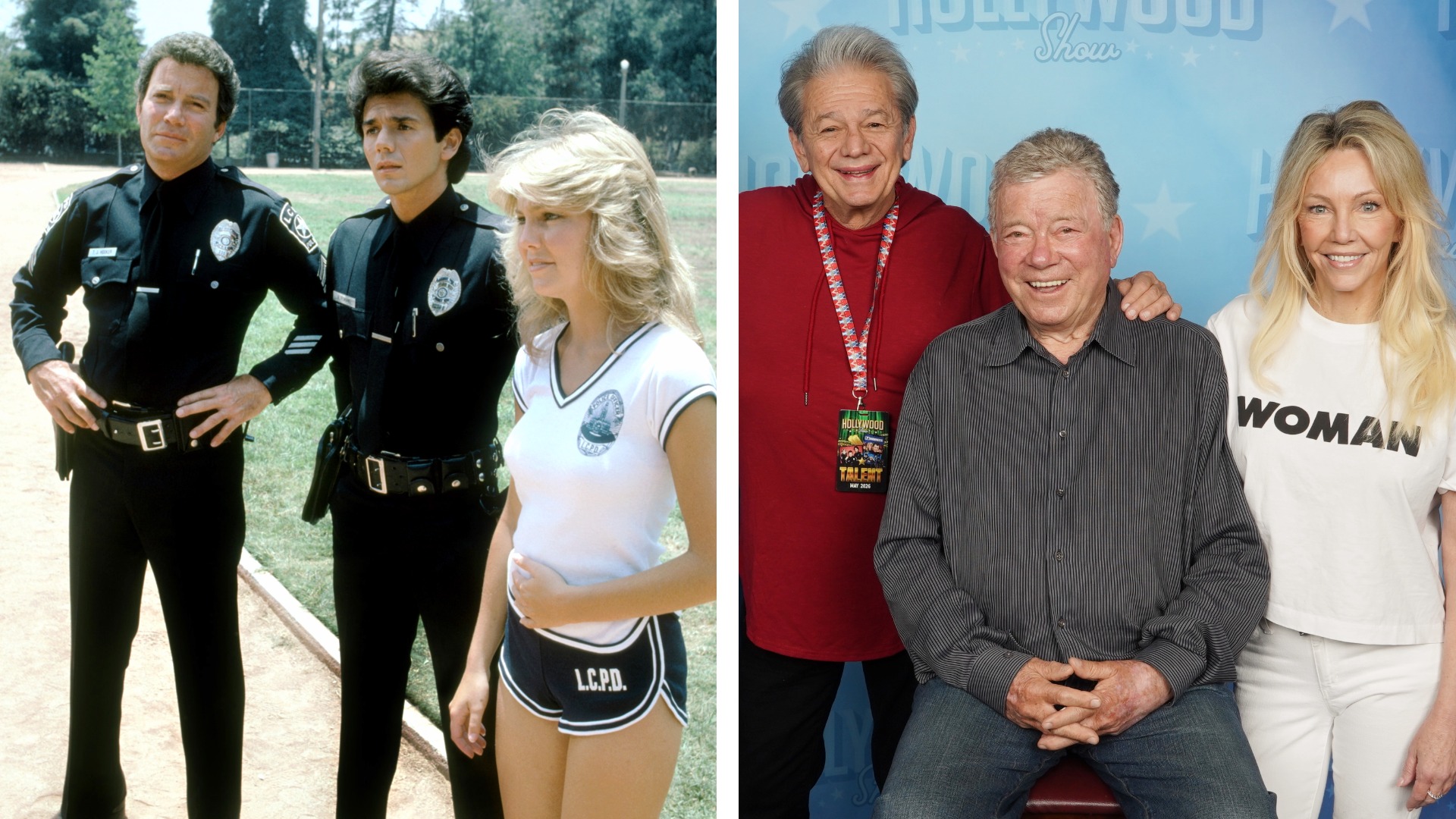 Stars of TJ Hooker then and now from Hollywood Show May 2026