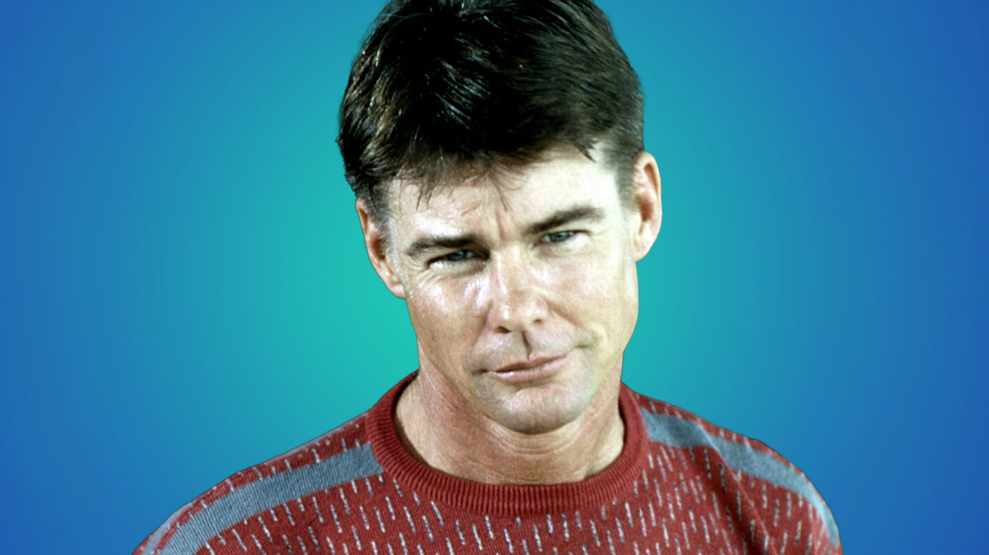 Jan-Michael Vincent, at his Trancas Beach, Malibu, home, 1984.