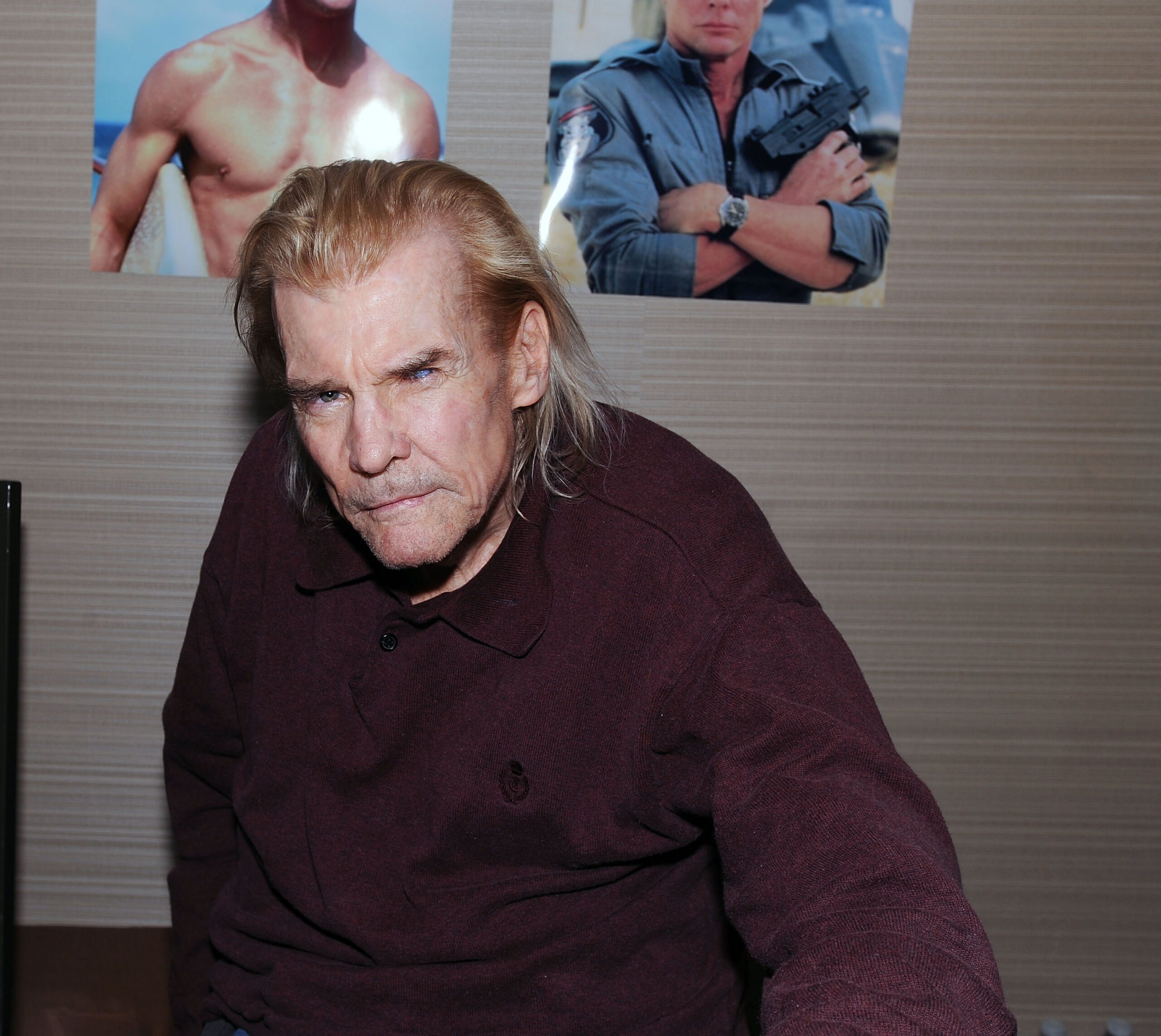 Jan Michael Vincent attends Chiller Theatre Expo Spring 2017 at Hilton Parsippany on April 21, 2017 in Parsippany, New Jersey.