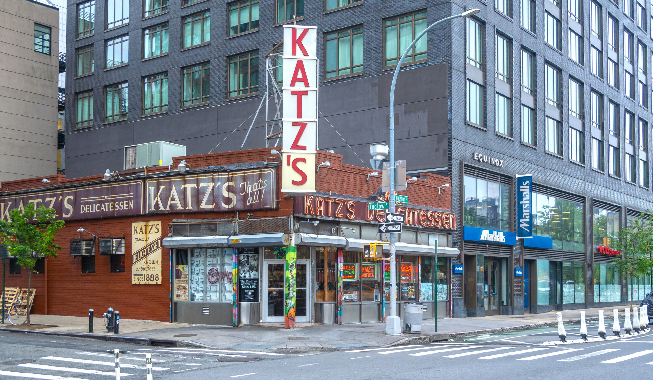 New York City, United States - May-27-2024, the famous Katz's Deli in Manhattan