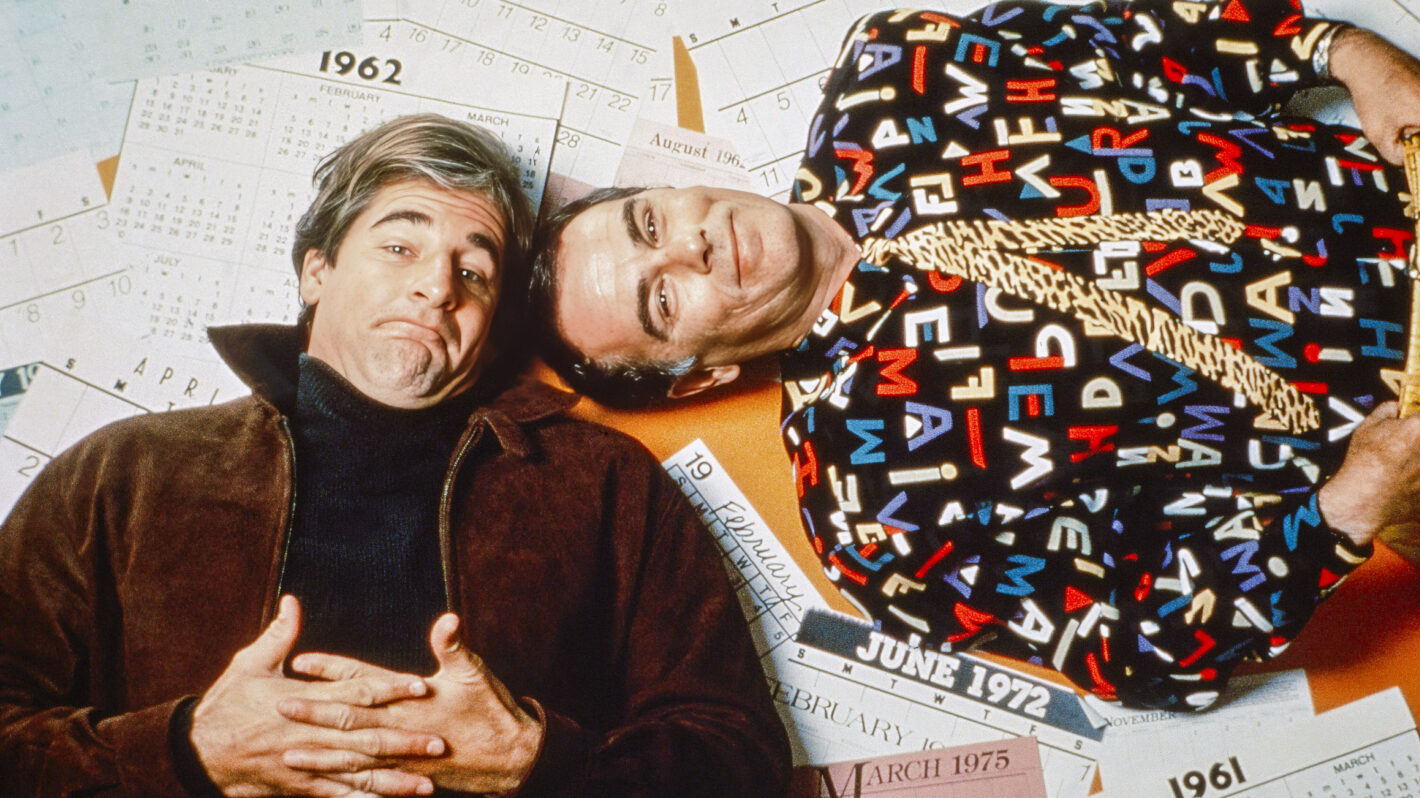 QUANTUM LEAP, from left: Scott Bakula, Dean Stockwell, 1989-1993.