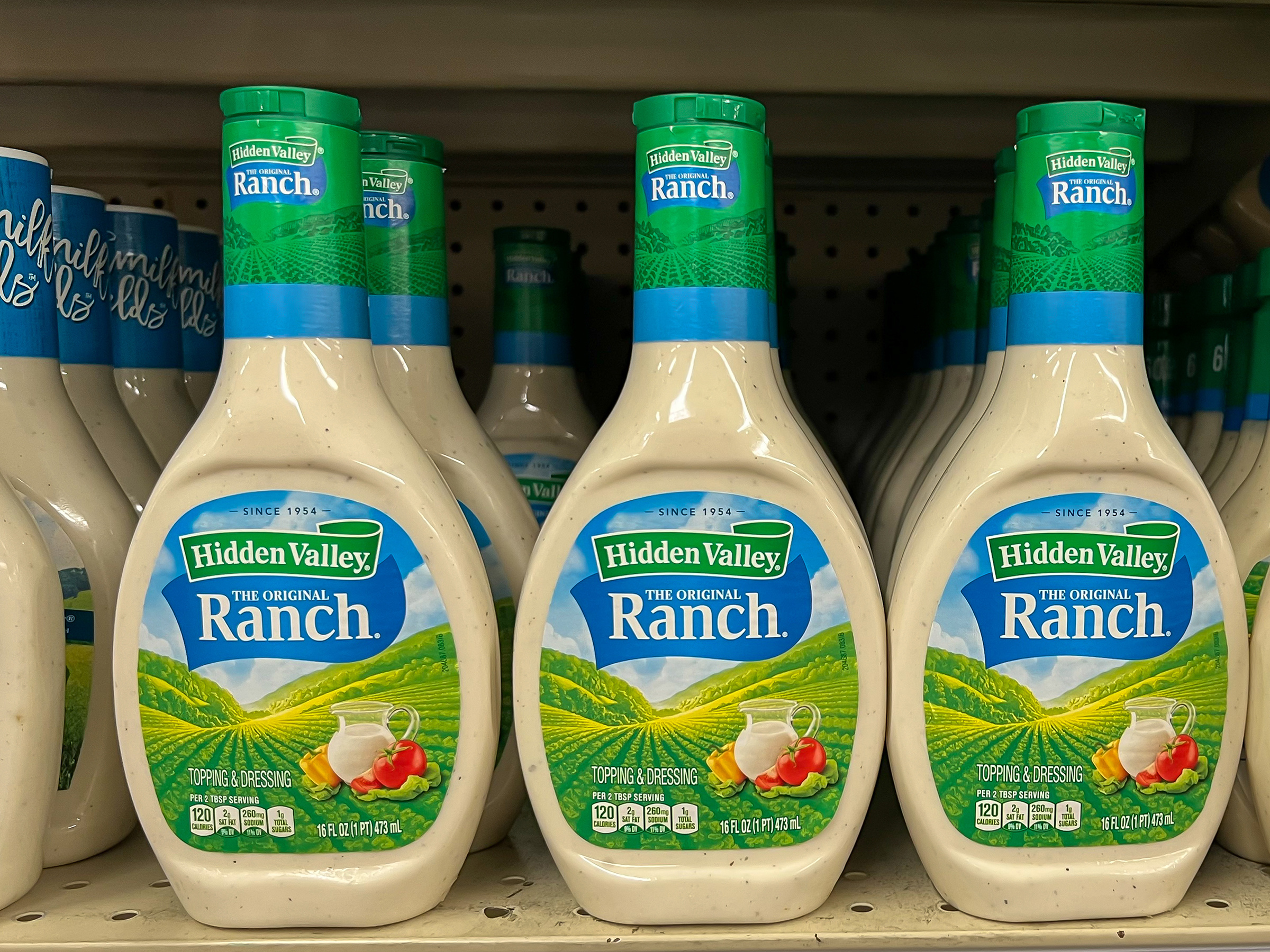 Ranch Dressing bottles