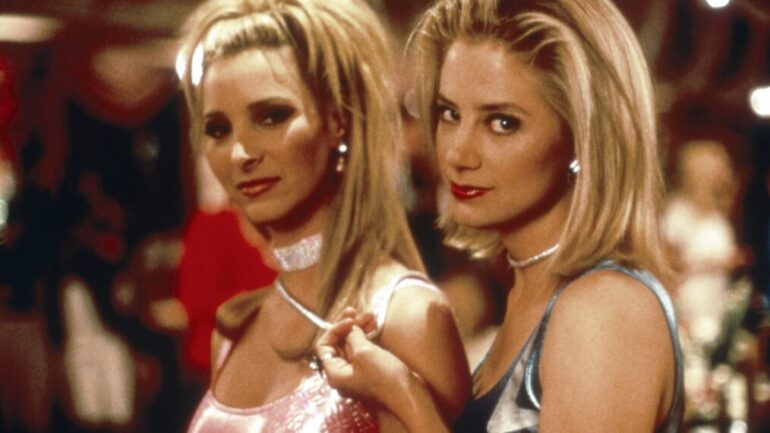 Mira Sorvino and Lisa Kudro in 'Romy & Michele's High School Reunion'