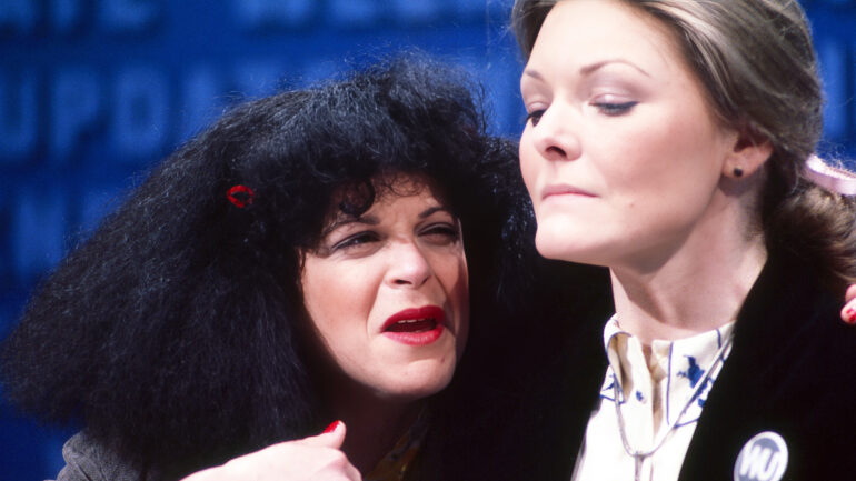 SATURDAY NIGHT LIVE, from left: Gilda Radner, as Roseanne Roseannadanna, Jane Curtin, 1970s, (1975-).