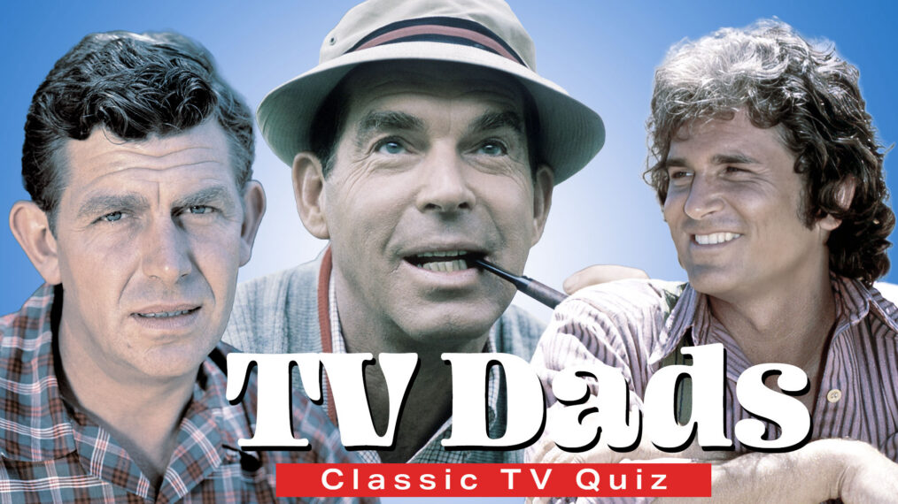 Classic TV Dads Trivia collage