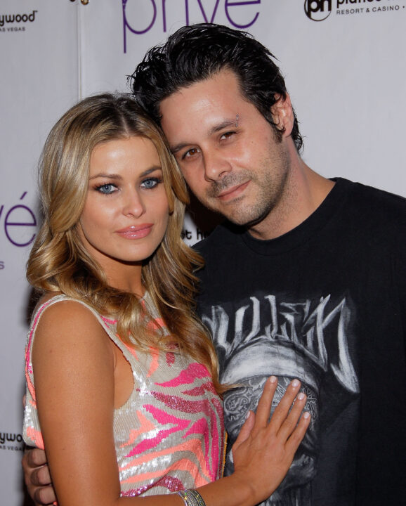 Actress Carmen Electra and musician Rob Patterson hosts Night at Prive July 13, 2008 in Las Vegas, Nevada. on July 12, 2008 in Las Vegas, Nevada