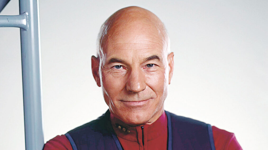 STAR TREK: THE NEXT GENERATION, Patrick Stewart, 1987-94.