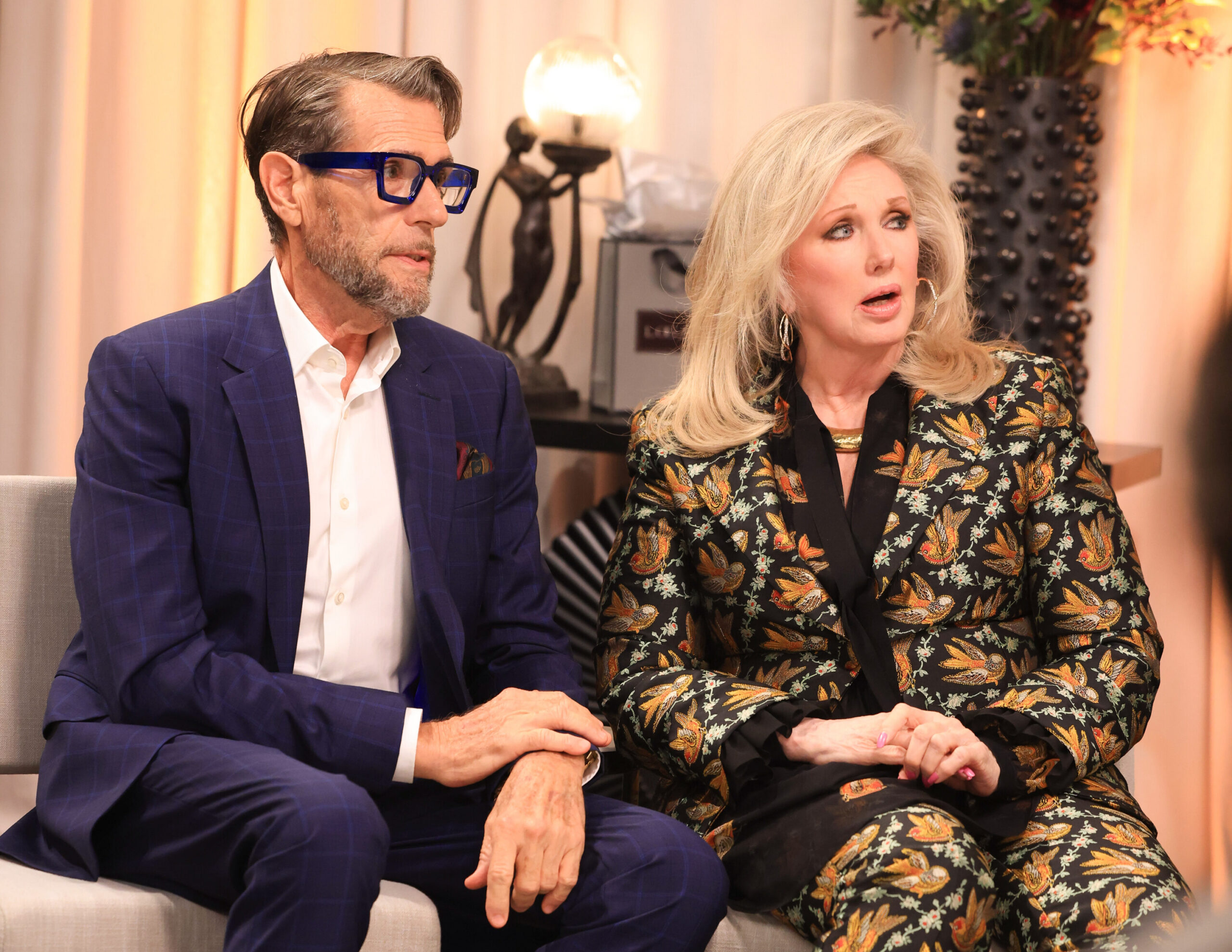 "Episode 1.9827" -- Coverage of the CBS Original Daytime Series The Bold and the Beautiful, scheduled to air on the CBS Television Network. Pictured: Jim J. Bullock as Joseph and Morgan Fairchild as Dottie Bright.