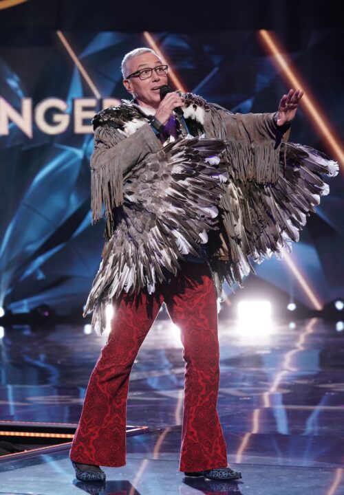 THE MASKED SINGER, Dr. Drew Pinsky (revealed as the Eagle), 'Return of the Masks: Group D', (Season 2, ep. 203, aired Oct. 9, 2019).