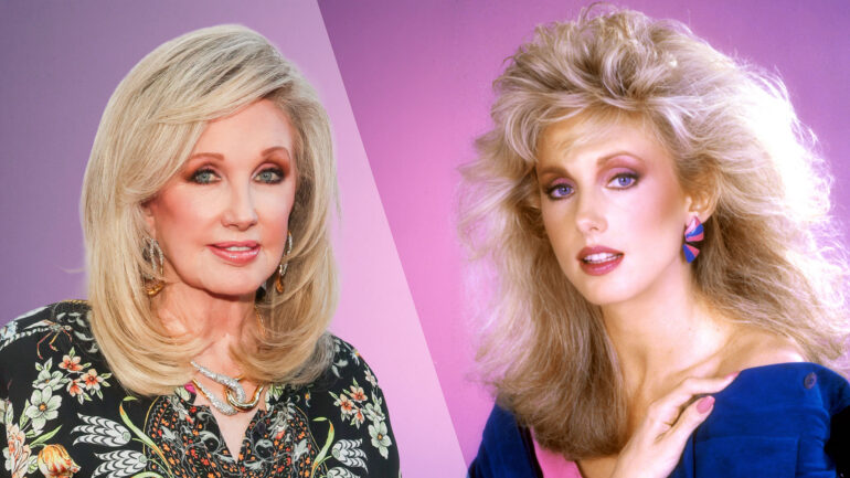 Morgan Fairchild in 2026 and in 1980s