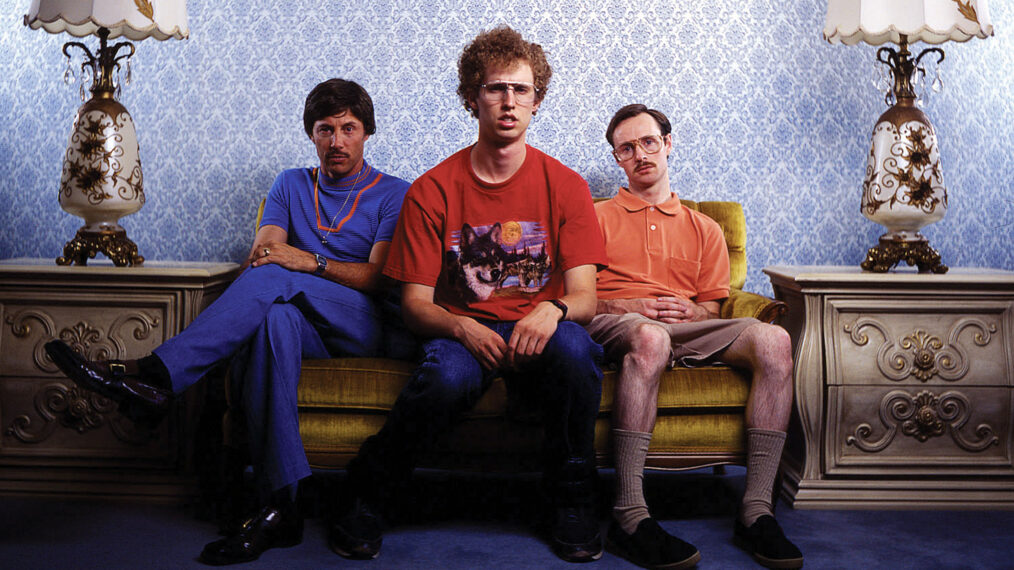 NAPOLEON DYNAMITE, Jon Gries, Jon Heder, Aaron Ruell, 2004