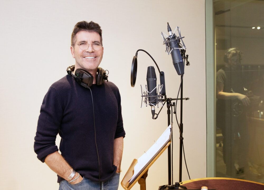 SCOOB!, Simon Cowell in recording studio voicing himself, 2020