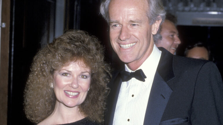 Shelley Fabares and Mike Farrell
