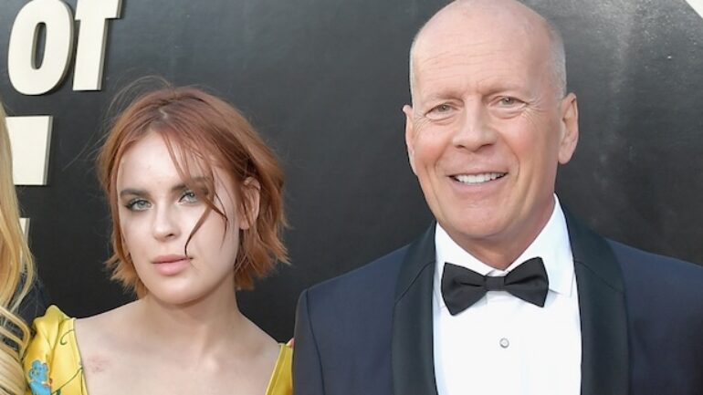 Bruce Willis and Tallulah Willis