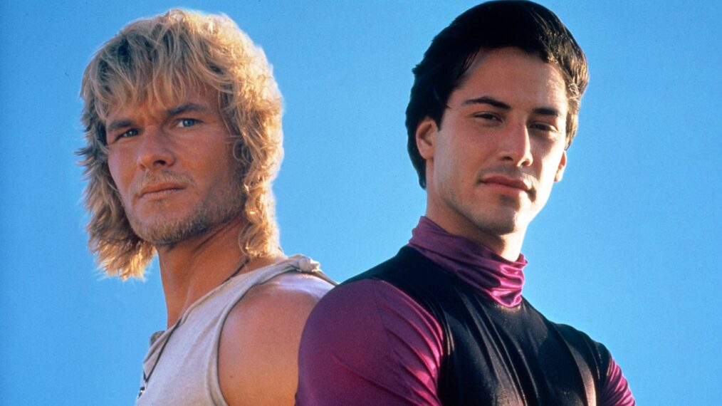 POINT BREAK, Patrick Swayze, Keanu Reeves