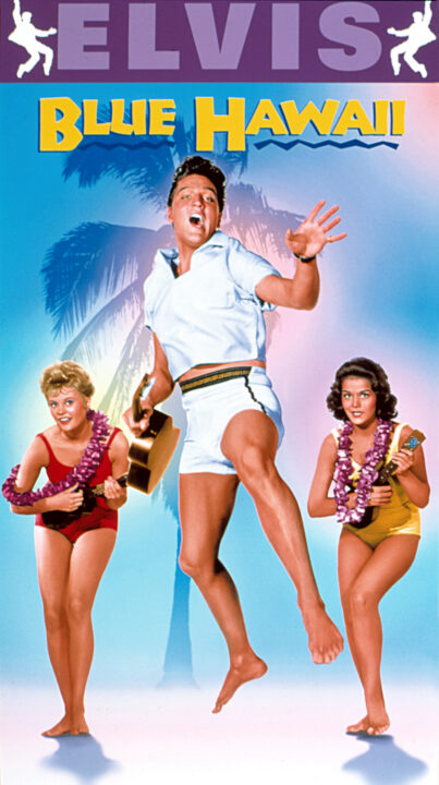 BLUE HAWAII, Pamela Austin, Elvis Presley, Joan Blackman, 1961