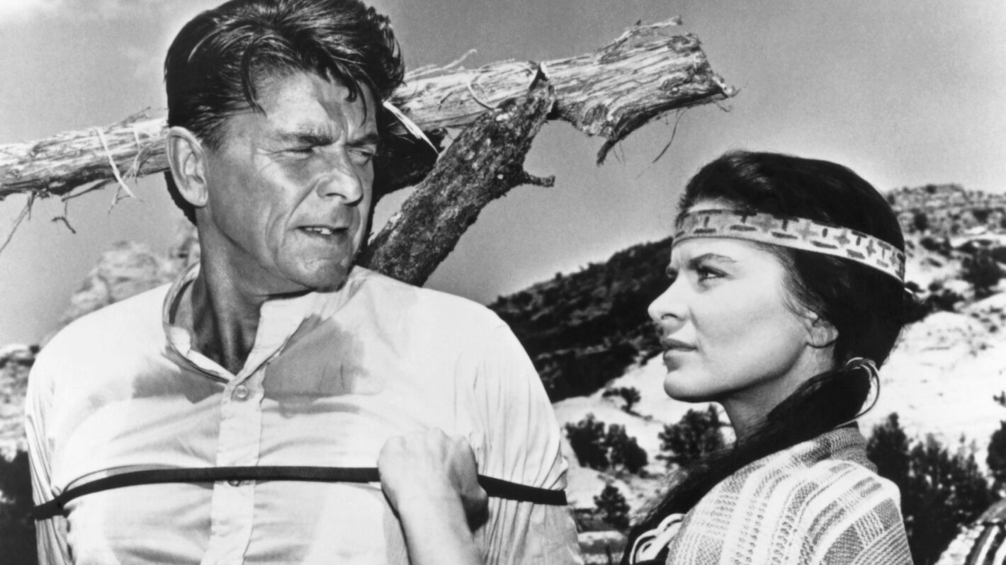 DEATH VALLEY DAYS, Ronald Reagan (left), (Season 14), 1952-1975