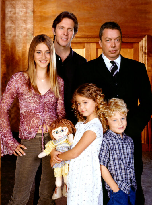 FAMILY AFFAIR, Caitlin Wachs, Gary Cole, Tim Curry, Sasha Pieterse, Jimmy "Jax" Pinchak, 2002
