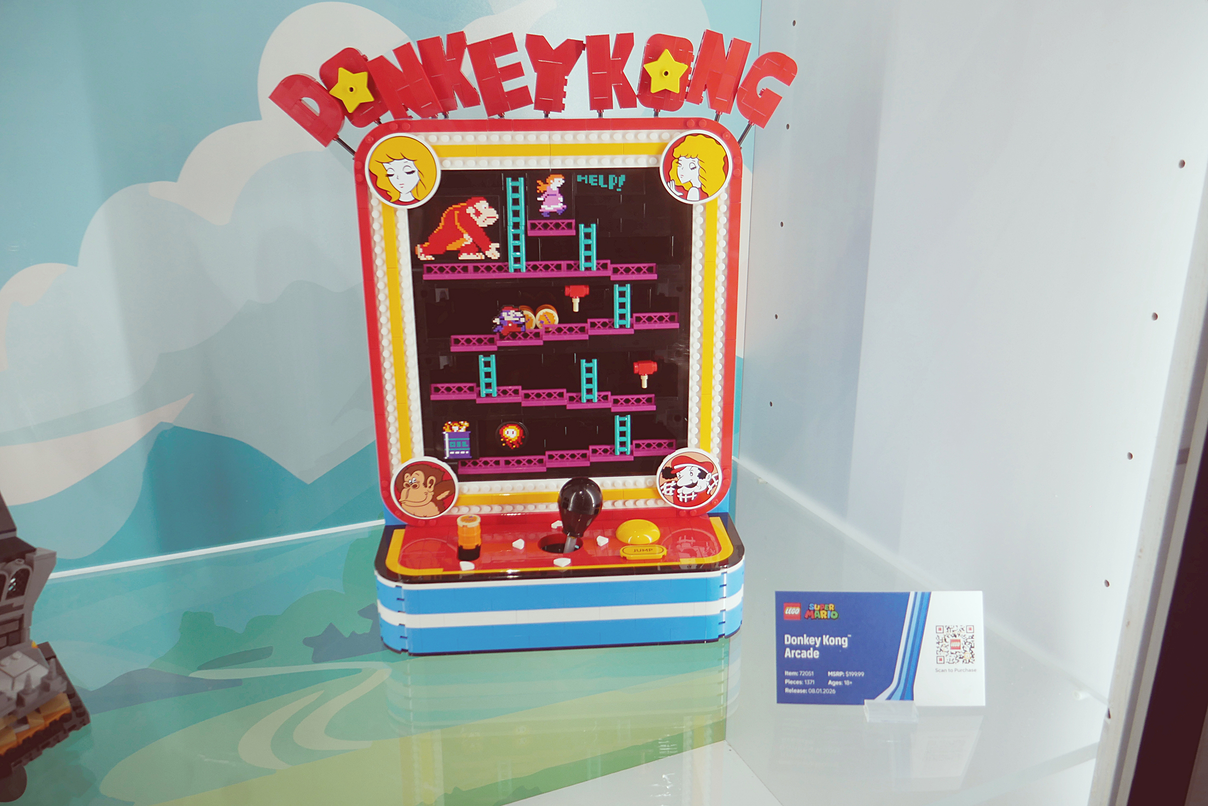 LEGO’s Donkey Kong Arcade Comic Con 2026