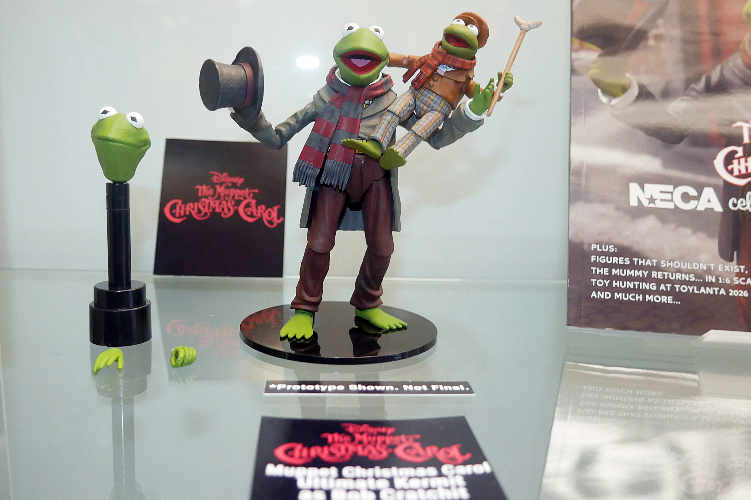 Muppets Christmas Carol Action Figure Comic Con