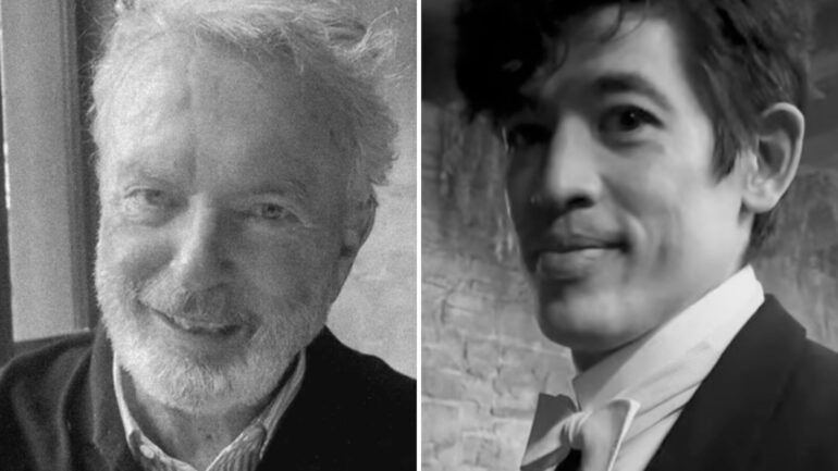 Sam Neill and Christopher Chung in Instagram post about 'My Brilliant Career'