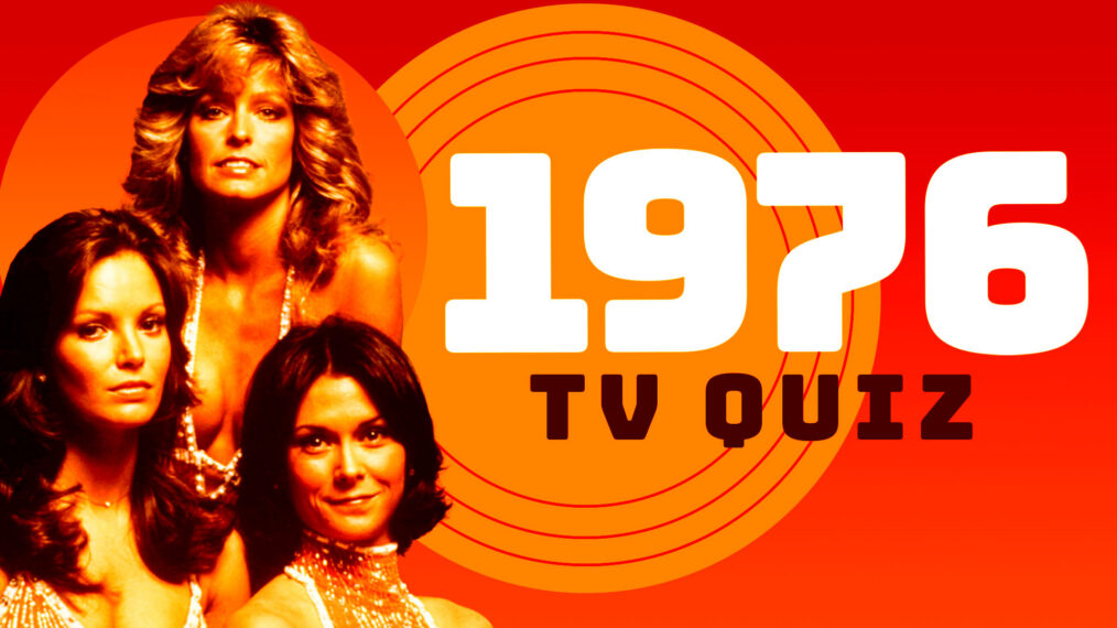 1976 TV Quiz image with Charlies Angels