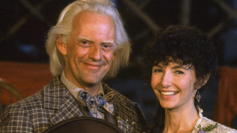 BACK TO THE FUTURE PART III, Christopher Lloyd, Mary Steenburgen