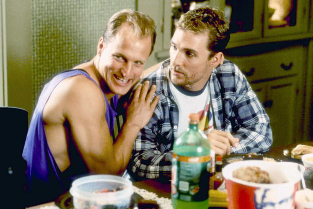 EDTV, from left: Woody Harrelson, Matthew McConaughey, 1999
