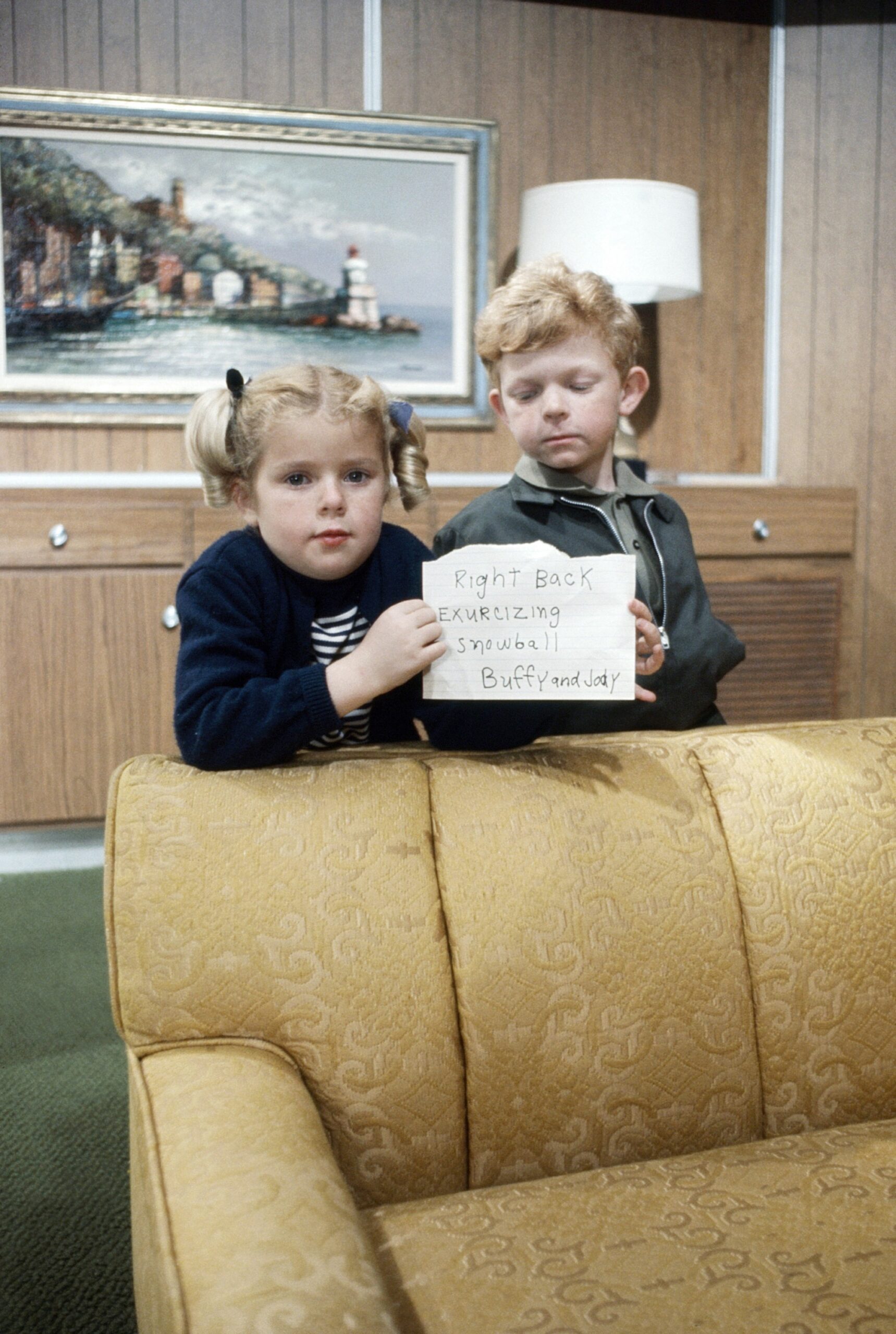 FAMILY AFFAIR, from left, Anissa Jones, Johnny Whitaker, 1966-71.