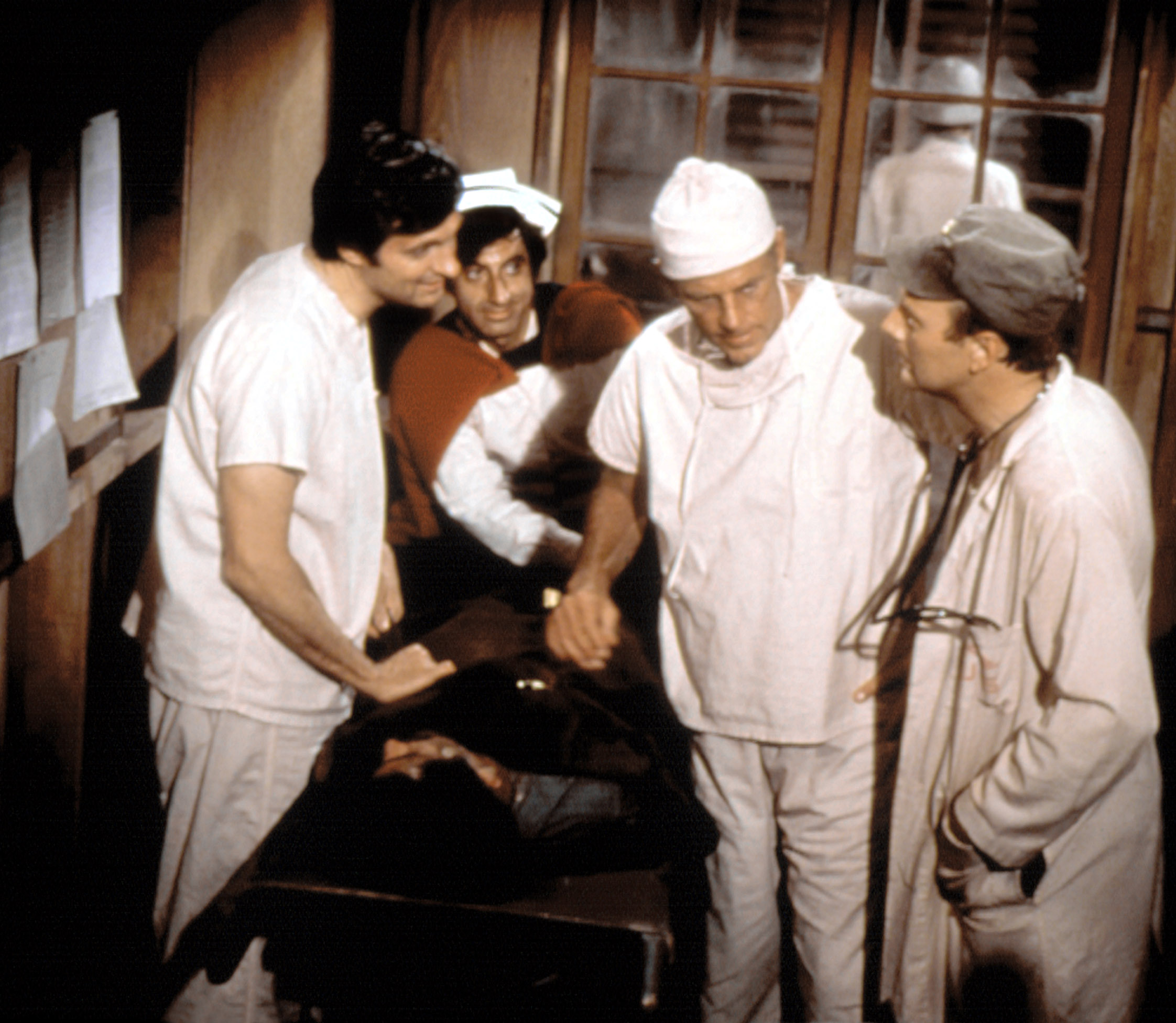 MASH, (Season 4), Alan Alda, Jamie Farr, McLean Stevenson, Larry Linville, 1972-83,